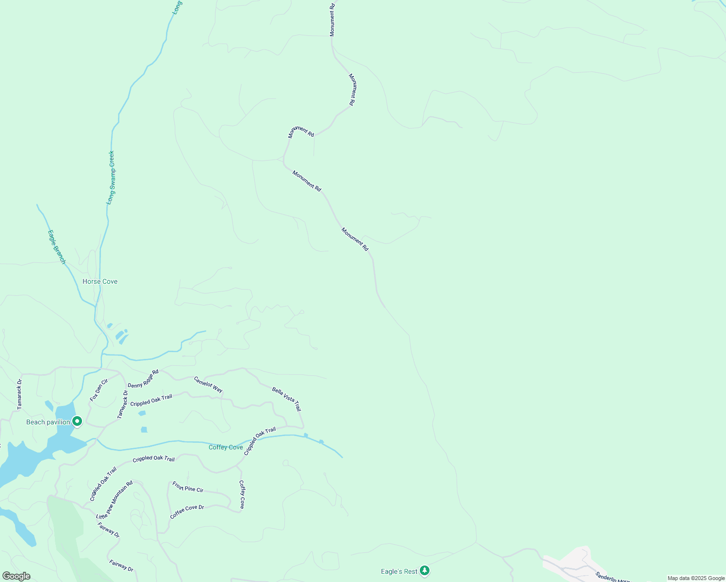 map of restaurants, bars, coffee shops, grocery stores, and more near 4460 Monument Road in Jasper