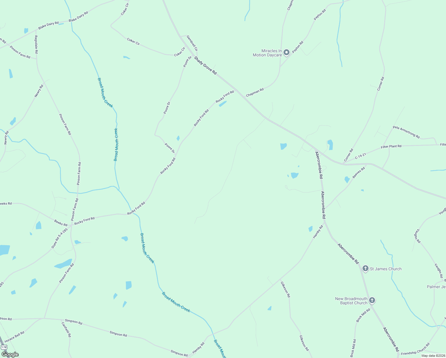 map of restaurants, bars, coffee shops, grocery stores, and more near 304 Shaw Rd in Honea Path