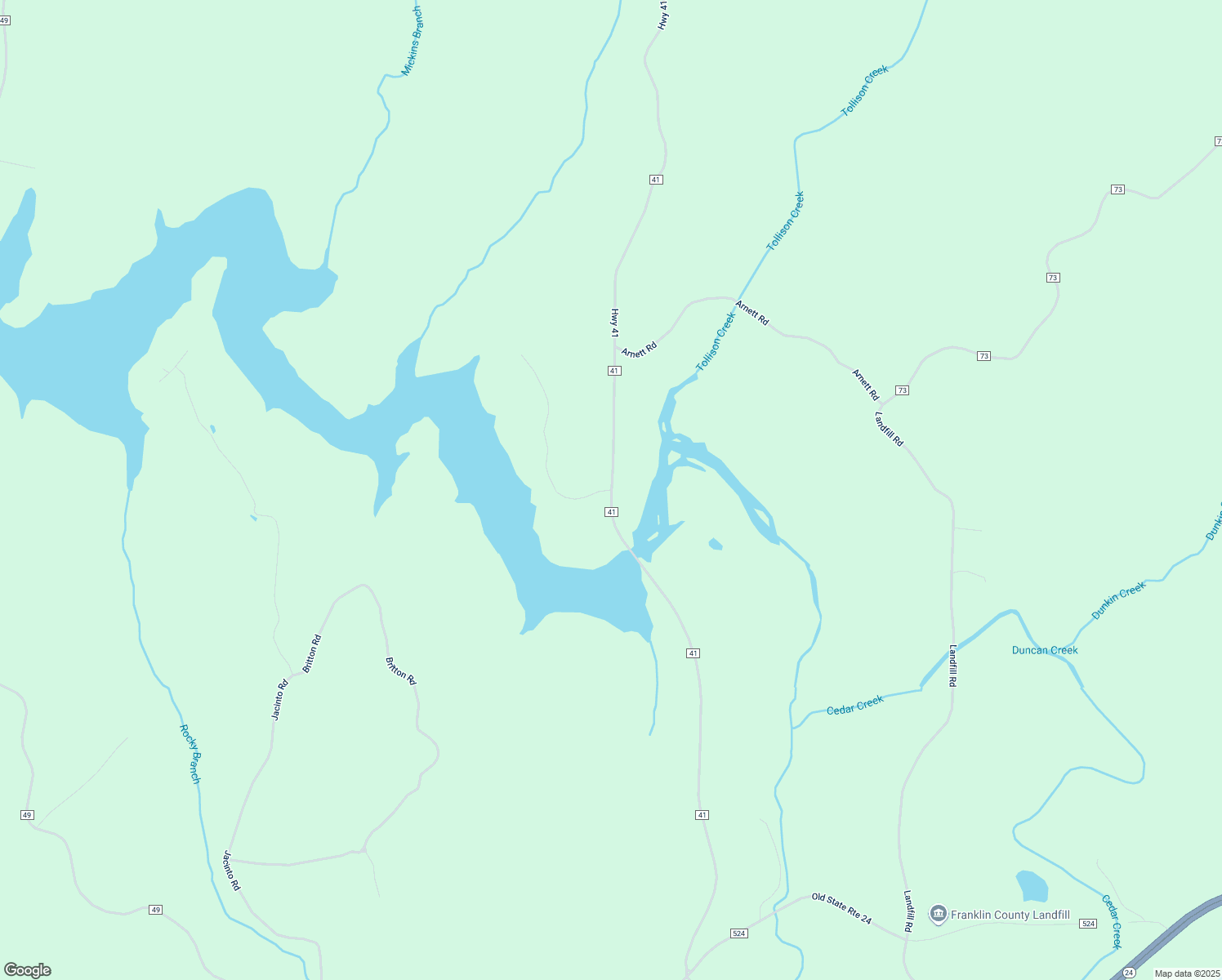 map of restaurants, bars, coffee shops, grocery stores, and more near 1 Auburn Road in Russellville