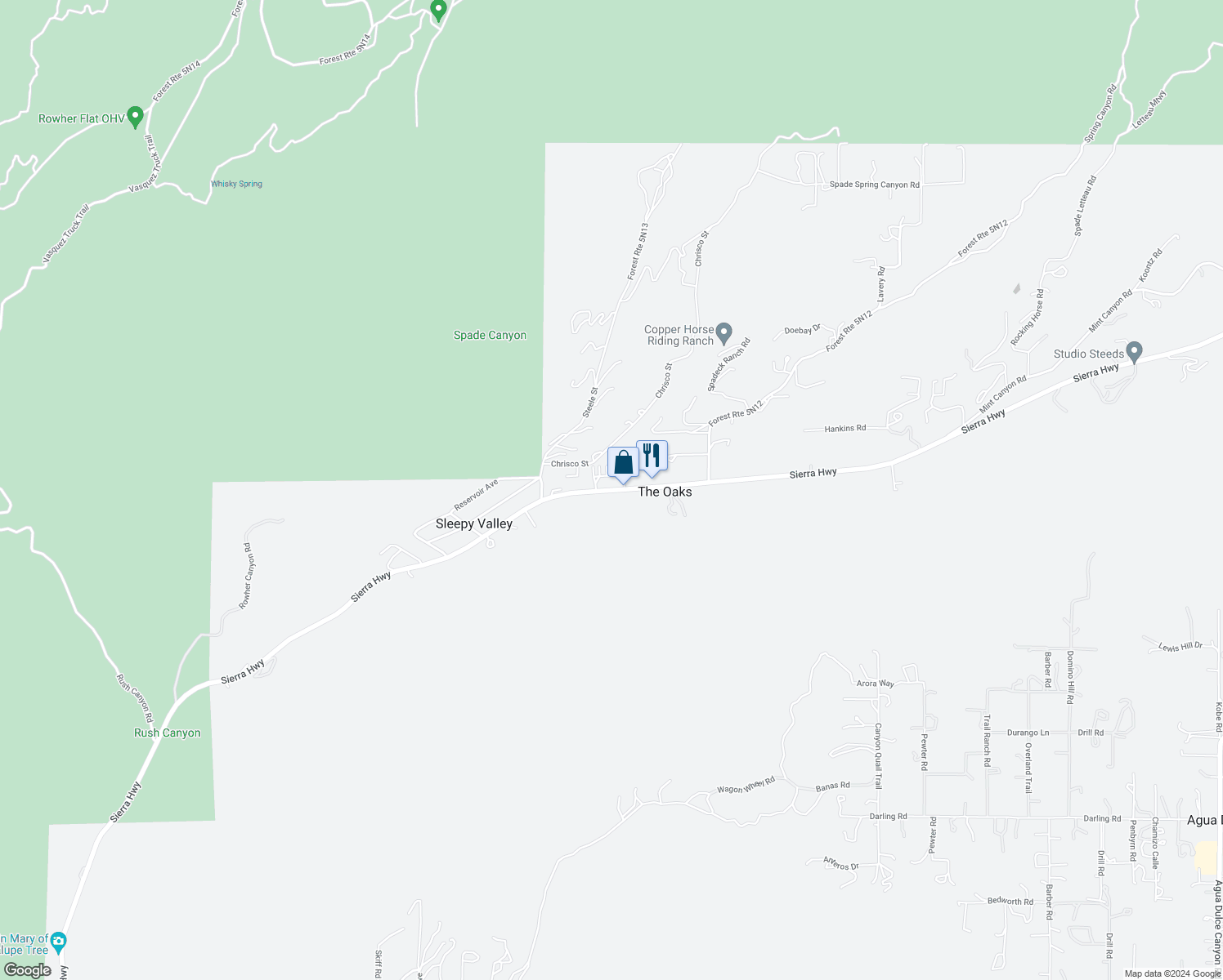map of restaurants, bars, coffee shops, grocery stores, and more near in 