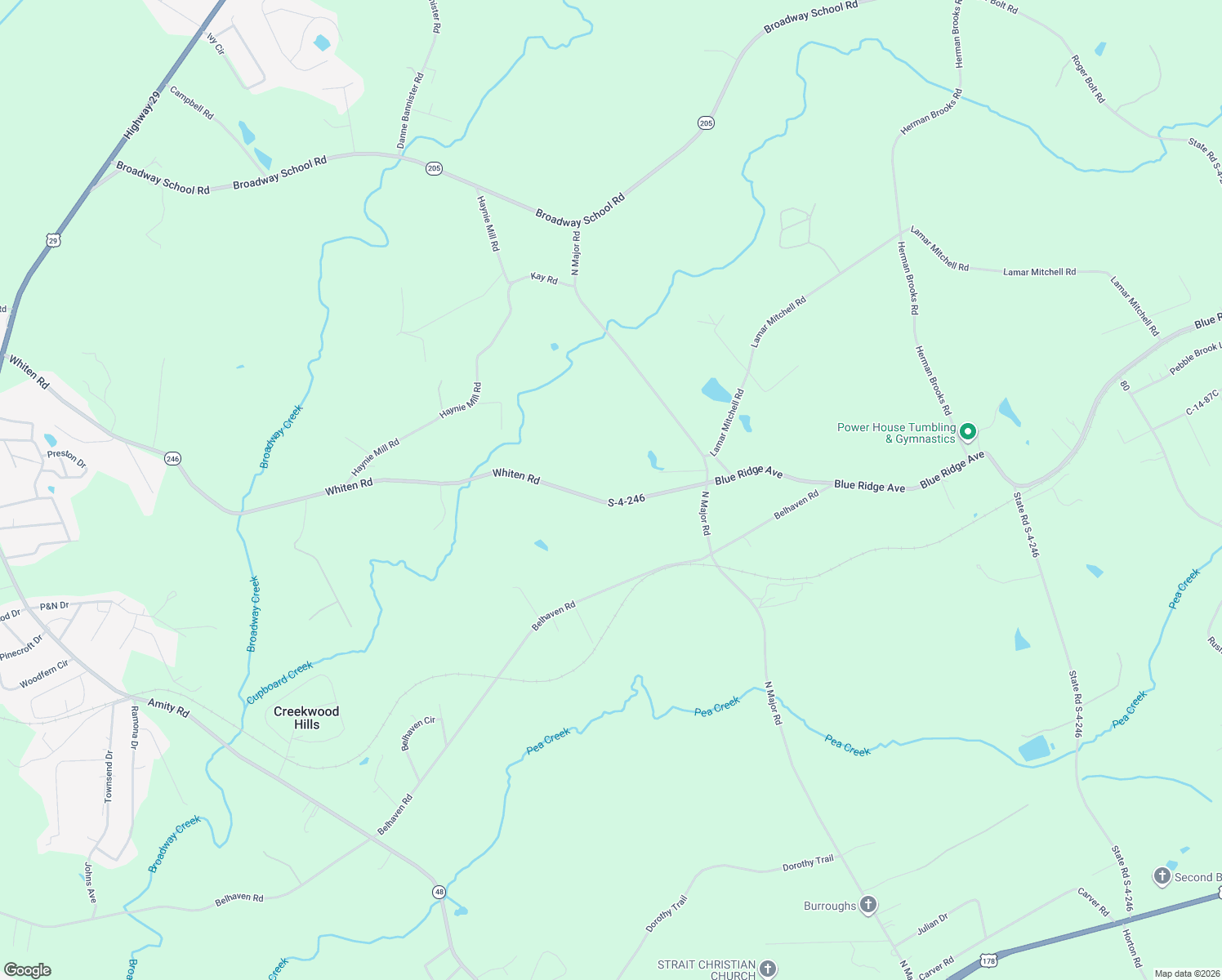 map of restaurants, bars, coffee shops, grocery stores, and more near 1337 Whiten Road in Belton