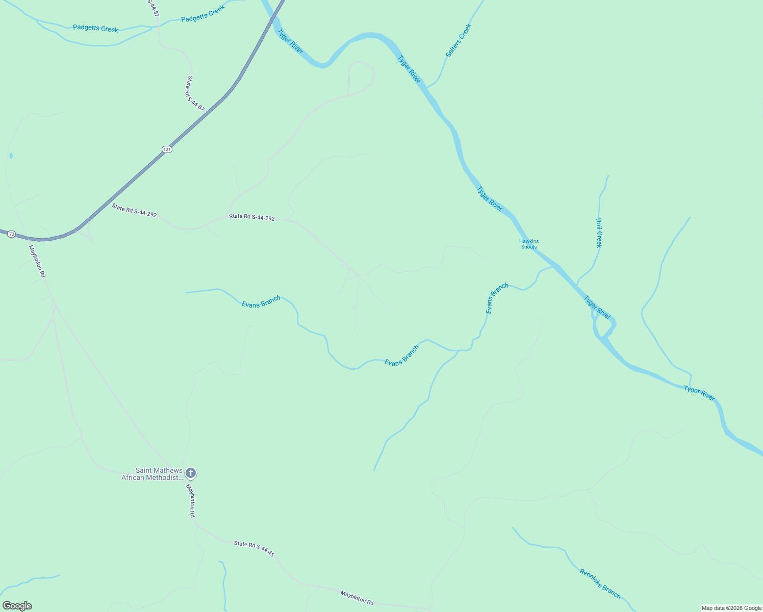 map of restaurants, bars, coffee shops, grocery stores, and more near 143 Worthy Road in Whitmire