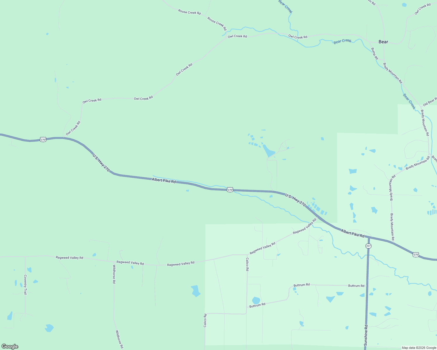 map of restaurants, bars, coffee shops, grocery stores, and more near 9048 Albert Pike Road in Royal