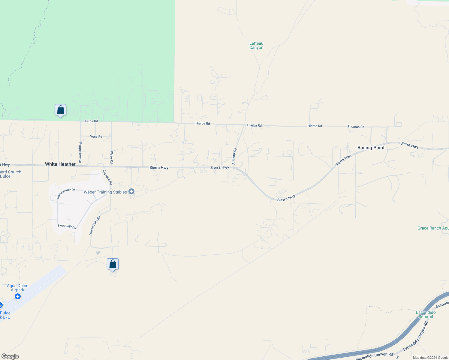 map of restaurants, bars, coffee shops, grocery stores, and more near 2 Sierra Highway in Palmdale