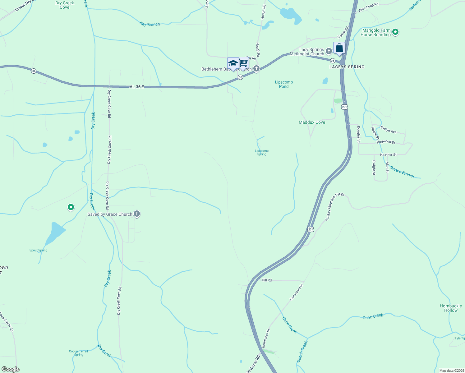 map of restaurants, bars, coffee shops, grocery stores, and more near 111 Bell Point Road in Union Grove