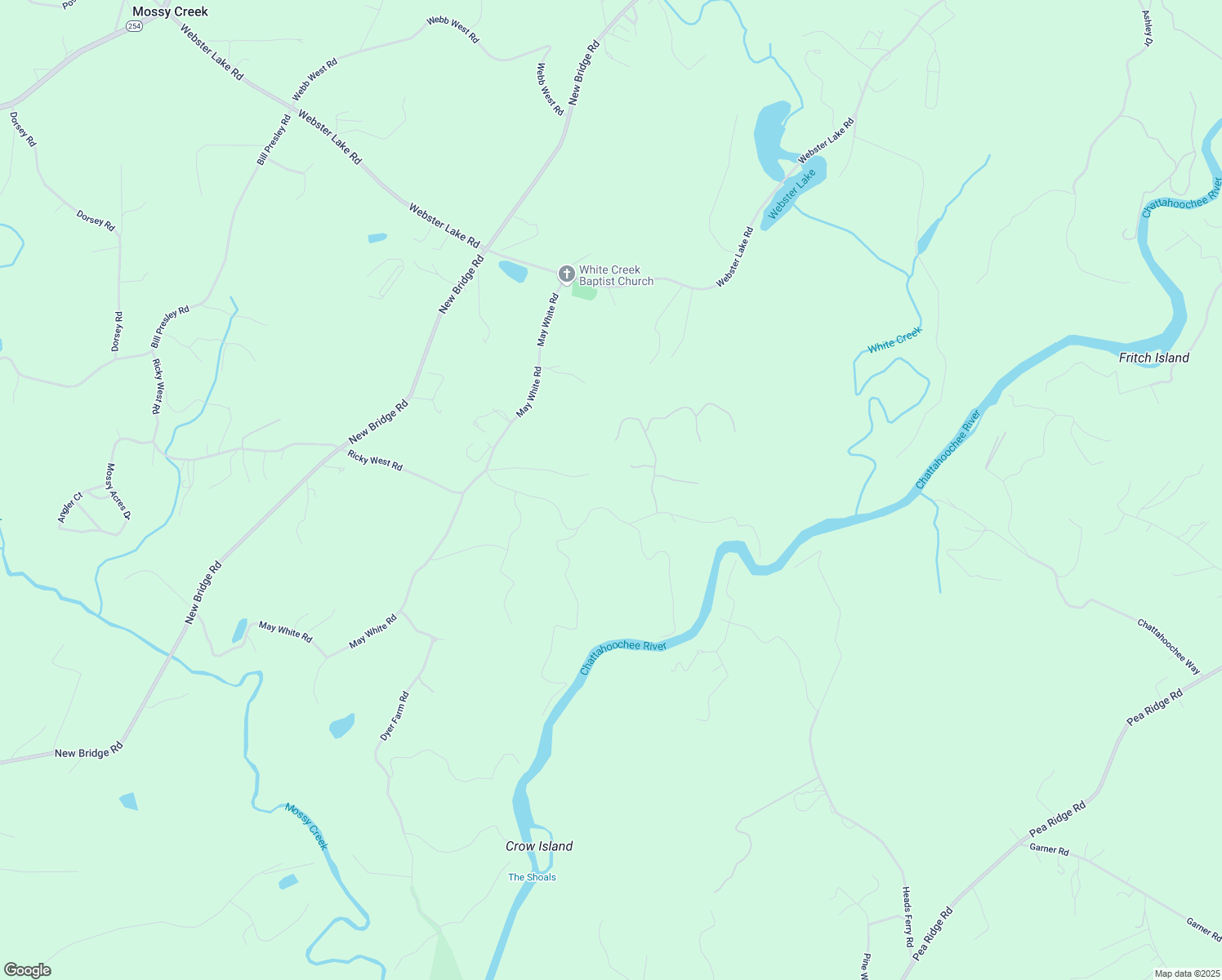 map of restaurants, bars, coffee shops, grocery stores, and more near 455 Old Cherokee Road in Cleveland