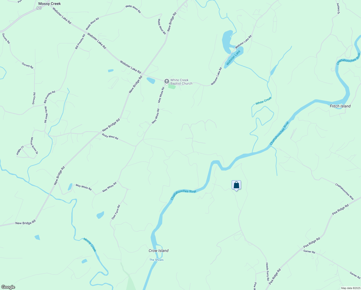 map of restaurants, bars, coffee shops, grocery stores, and more near 455 Old Cherokee Road in Cleveland