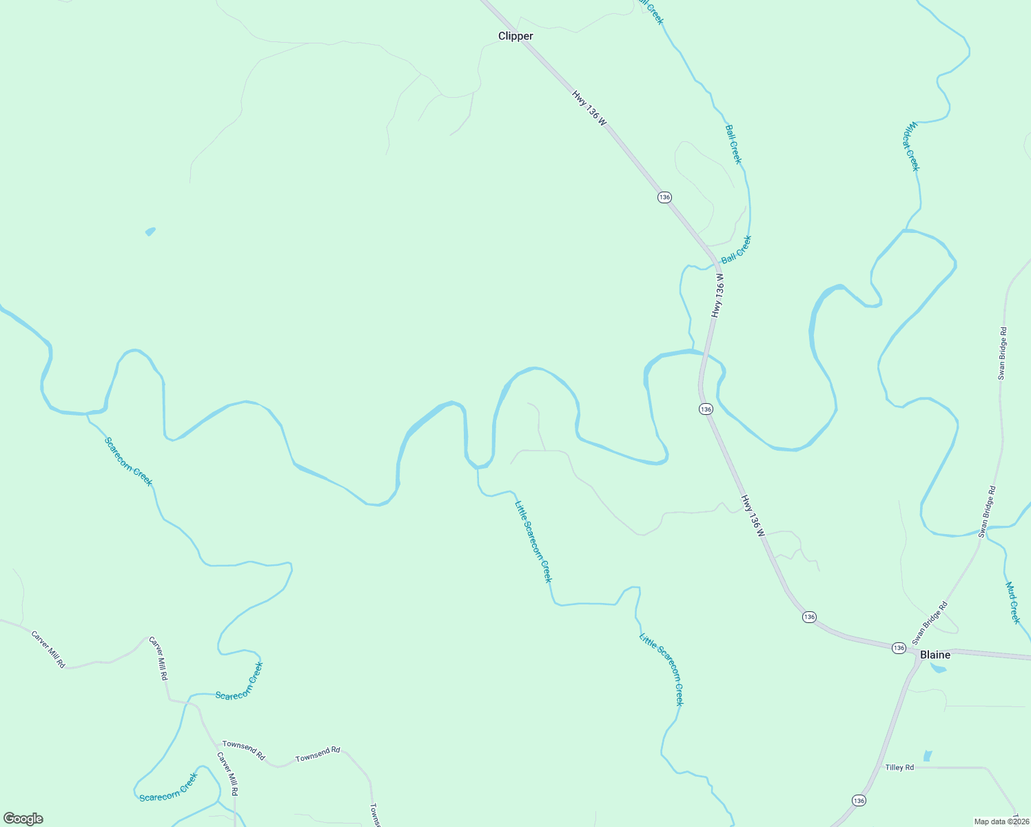 map of restaurants, bars, coffee shops, grocery stores, and more near 95 Rushing Waters Court in Talking Rock