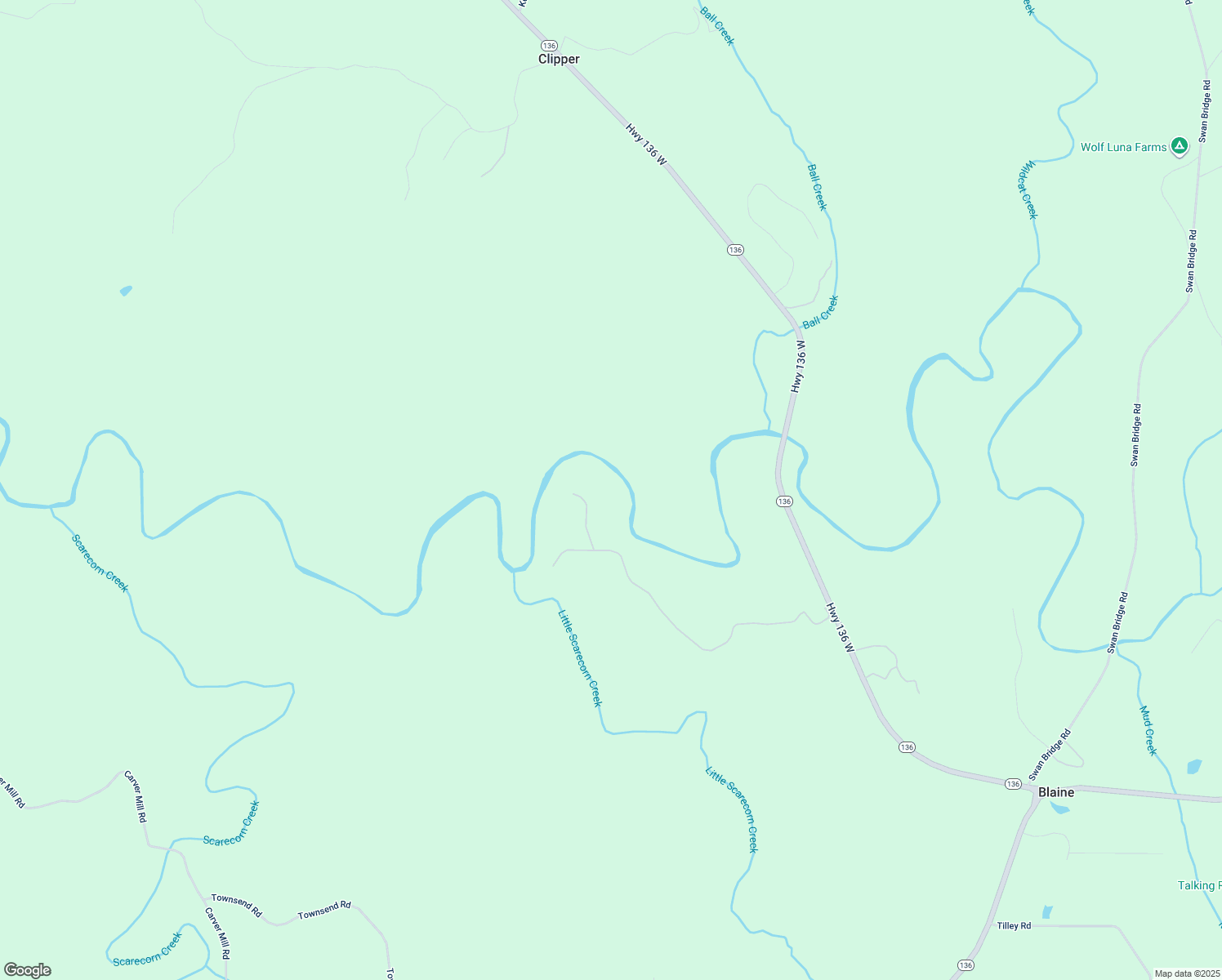 map of restaurants, bars, coffee shops, grocery stores, and more near 128 Rushing Waters Court in Talking Rock