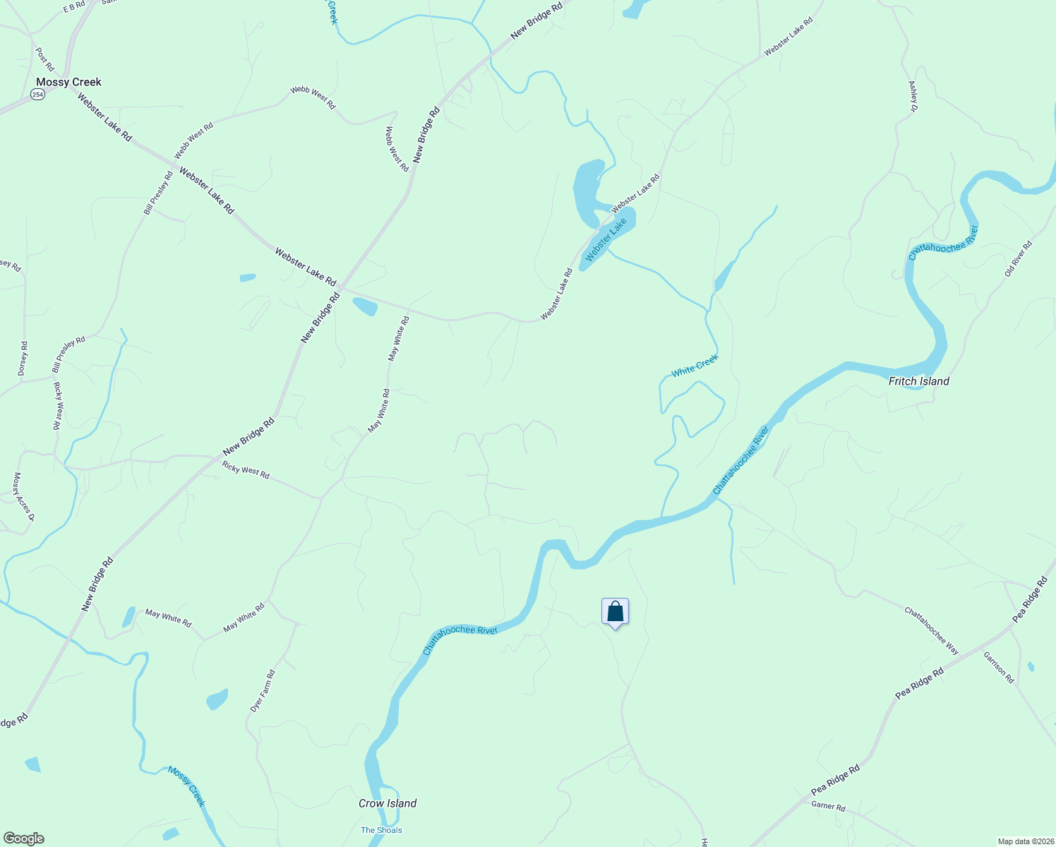 map of restaurants, bars, coffee shops, grocery stores, and more near 1850 Webster Lake Road in Cleveland