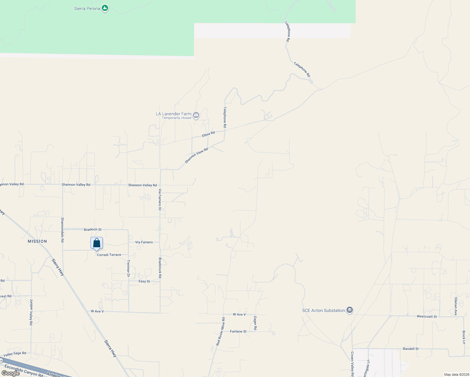 map of restaurants, bars, coffee shops, grocery stores, and more near 35553 Torna Way in Acton