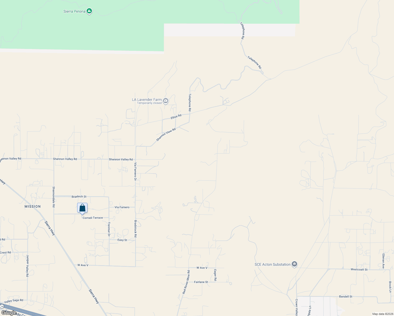 map of restaurants, bars, coffee shops, grocery stores, and more near 35553 Torna Way in Acton