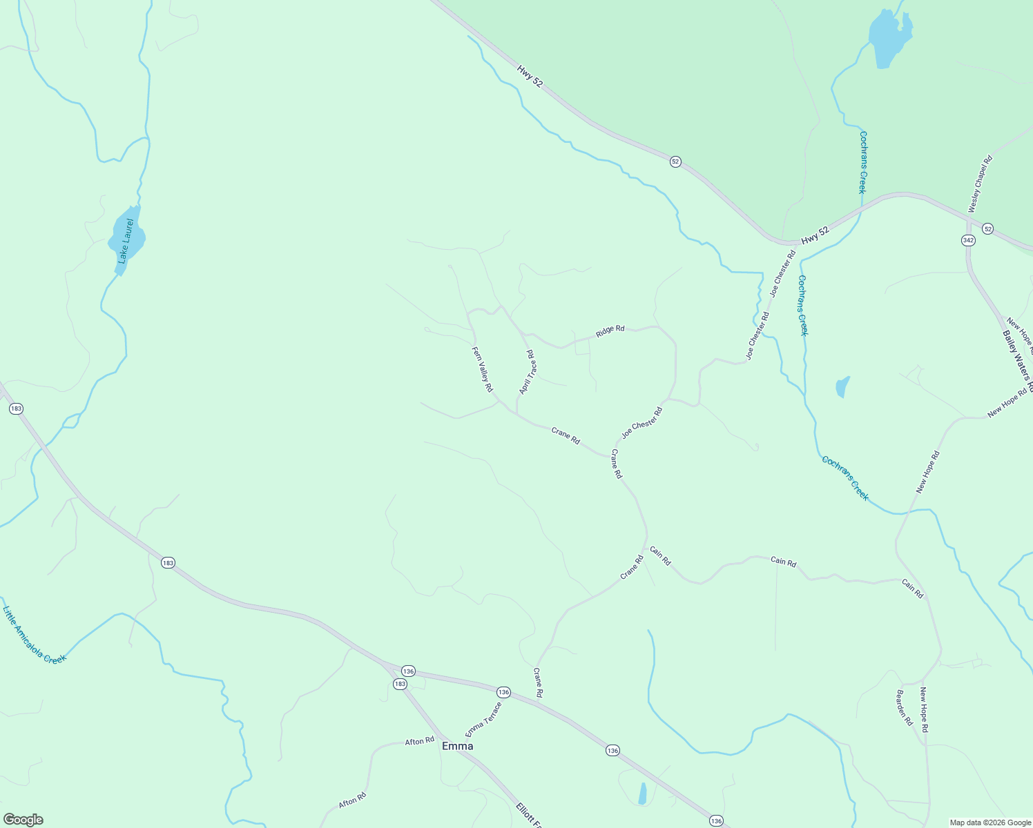 map of restaurants, bars, coffee shops, grocery stores, and more near 51 April Trace Road in Dawsonville