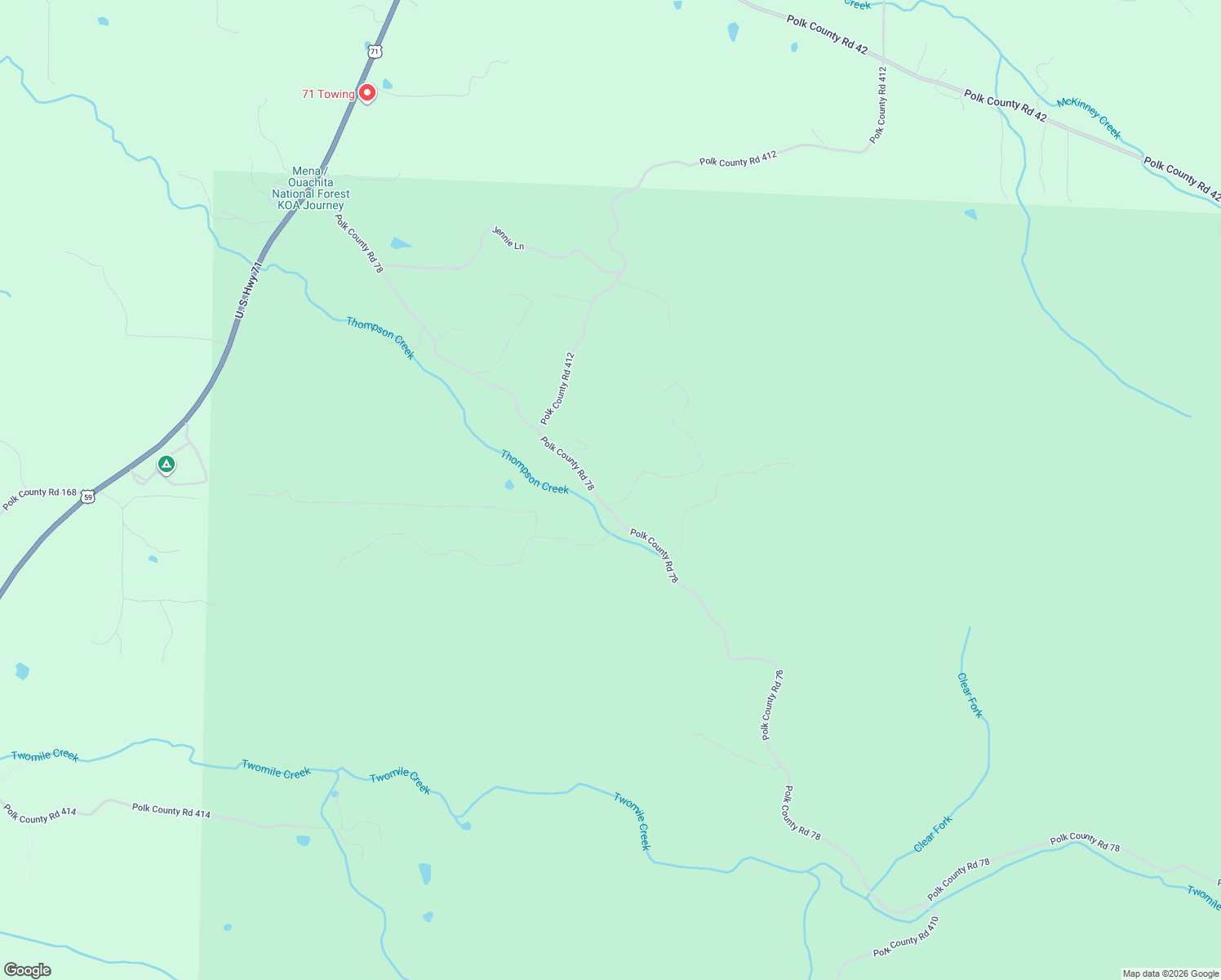 map of restaurants, bars, coffee shops, grocery stores, and more near in Potter Junction