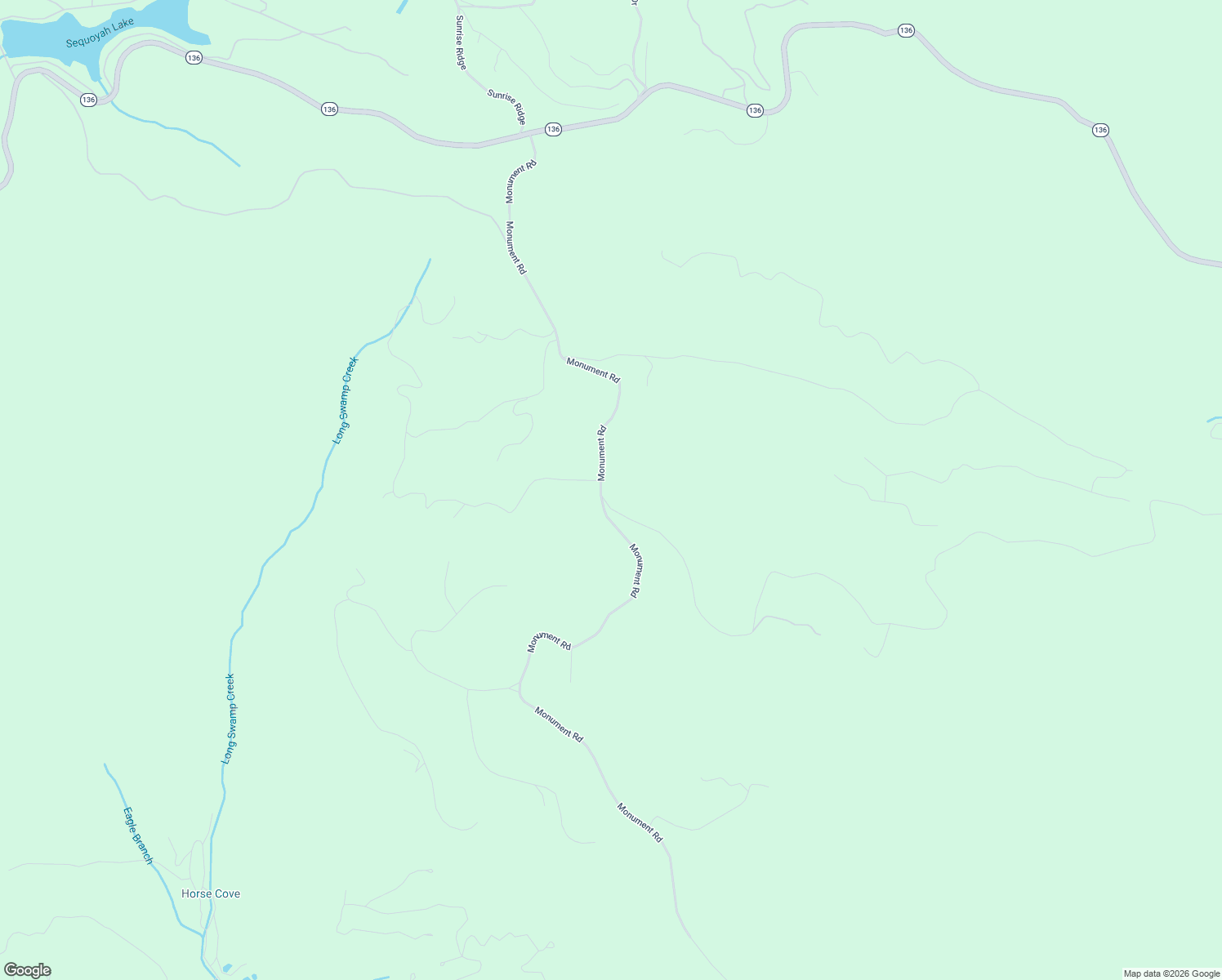 map of restaurants, bars, coffee shops, grocery stores, and more near 2551 Monument Road in Jasper