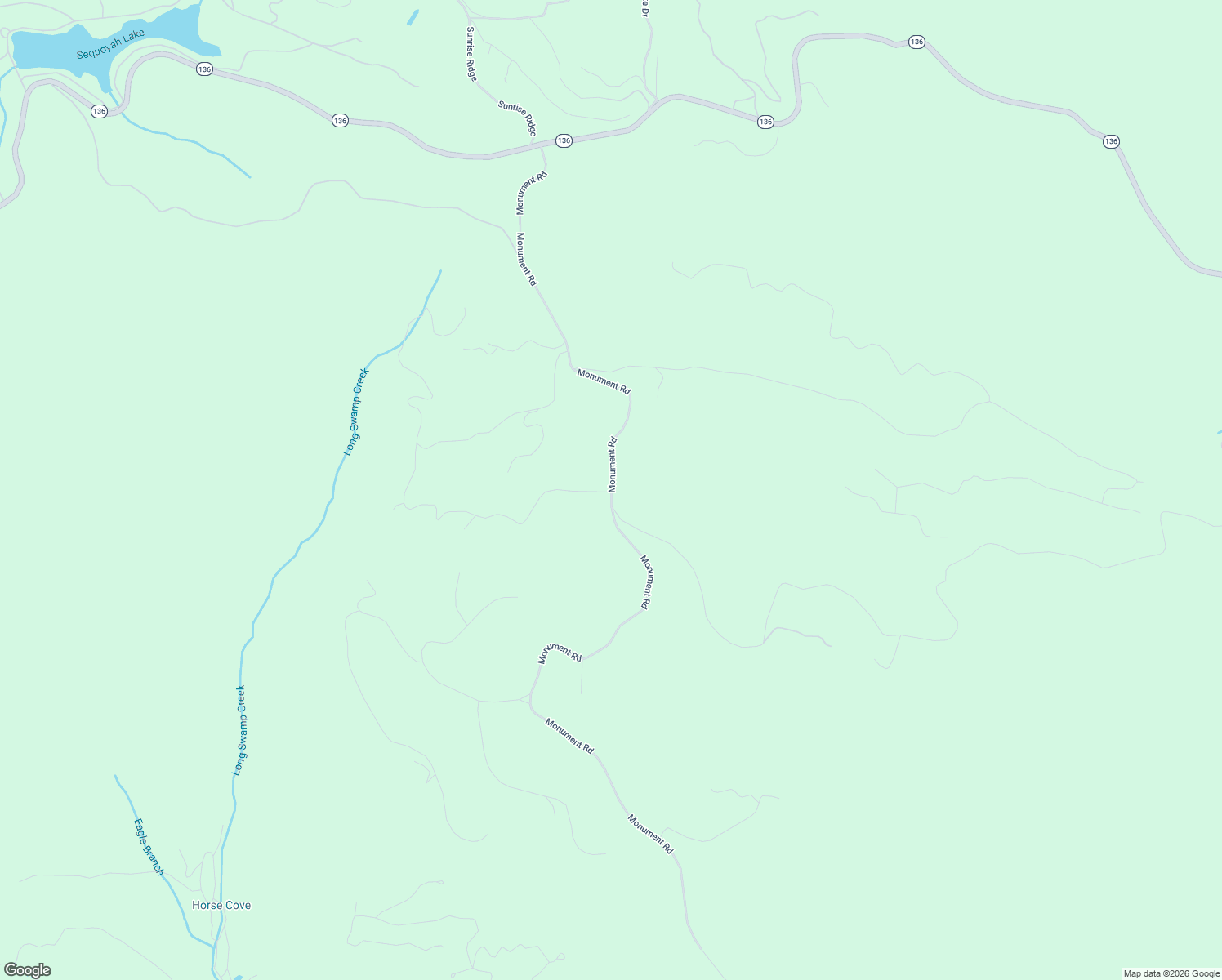 map of restaurants, bars, coffee shops, grocery stores, and more near 2551 Monument Road in Jasper