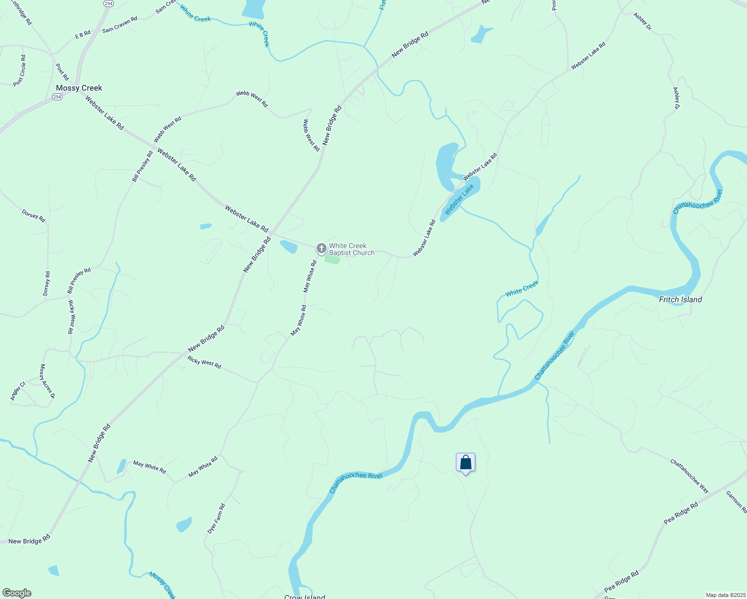 map of restaurants, bars, coffee shops, grocery stores, and more near 1820 Webster Lake Road in Cleveland