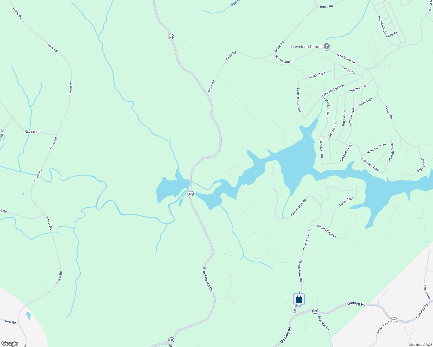 map of restaurants, bars, coffee shops, grocery stores, and more near 110 Lakeside Hills Road in Martin