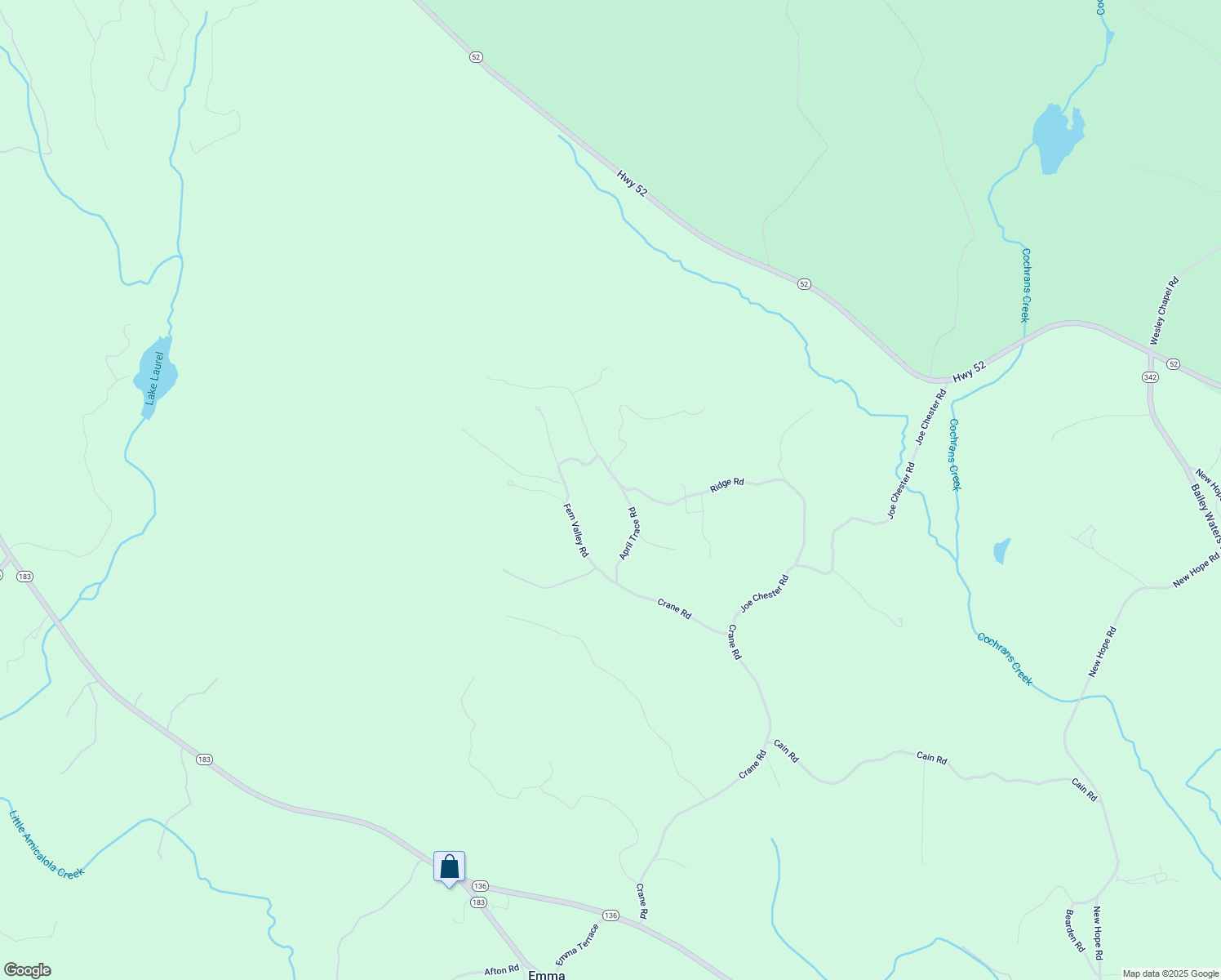 map of restaurants, bars, coffee shops, grocery stores, and more near 315 April Trace Road in Dawsonville