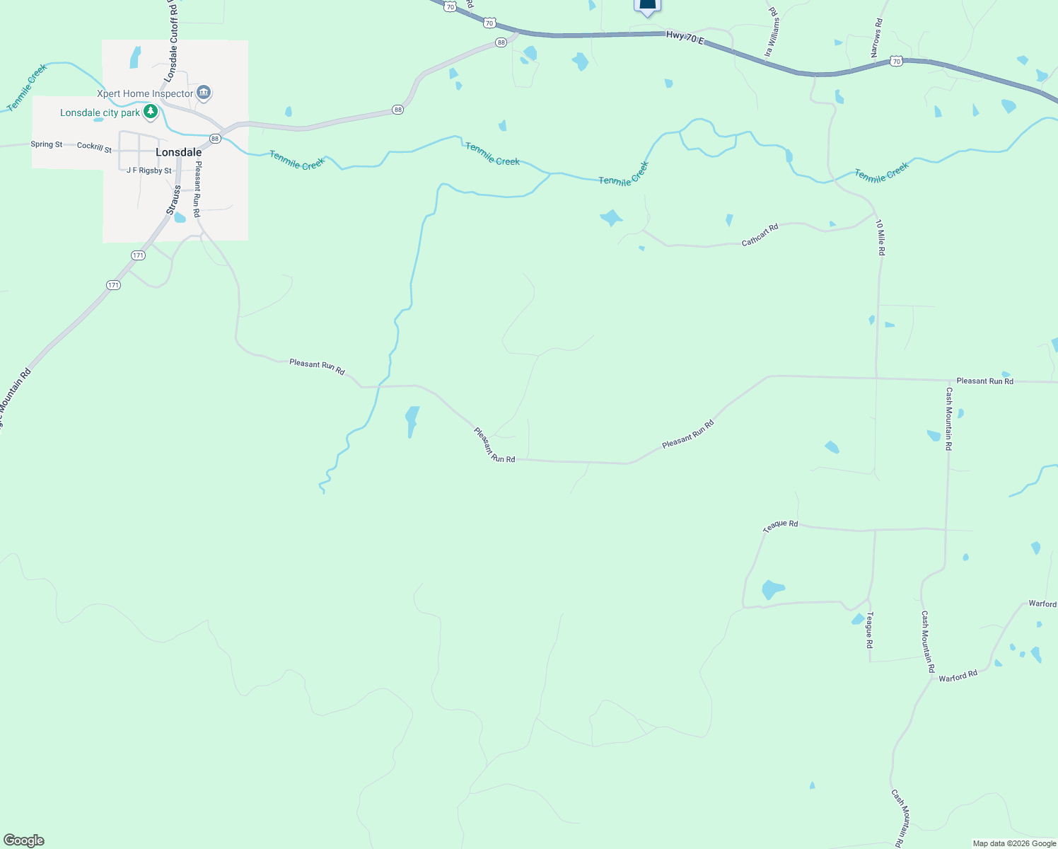map of restaurants, bars, coffee shops, grocery stores, and more near 1049 Zornes Trail in Malvern