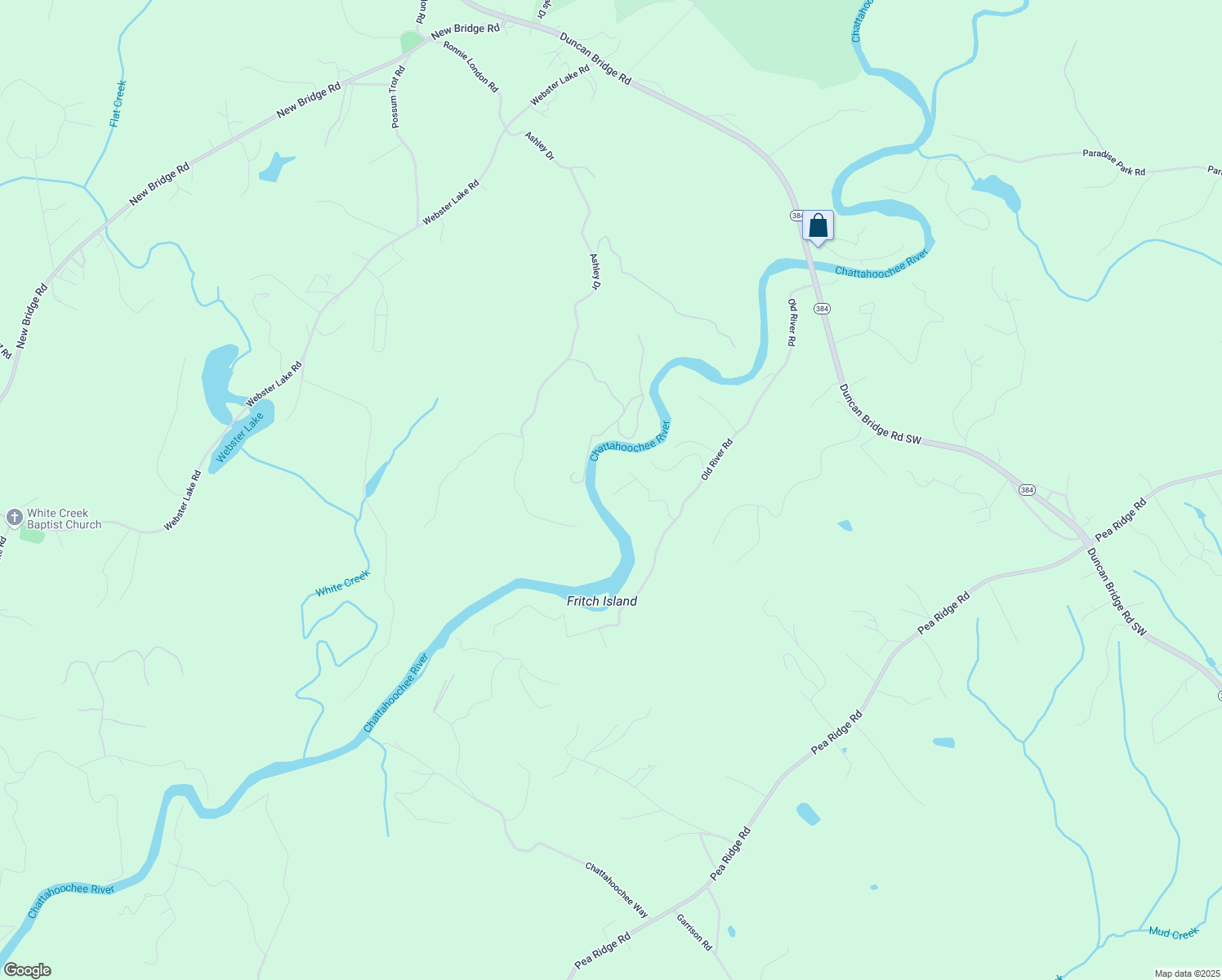 map of restaurants, bars, coffee shops, grocery stores, and more near 275 River Cliff Drive in Cornelia