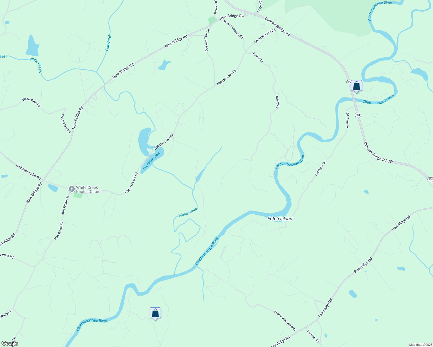 map of restaurants, bars, coffee shops, grocery stores, and more near 2105 Ashley Drive in Cleveland