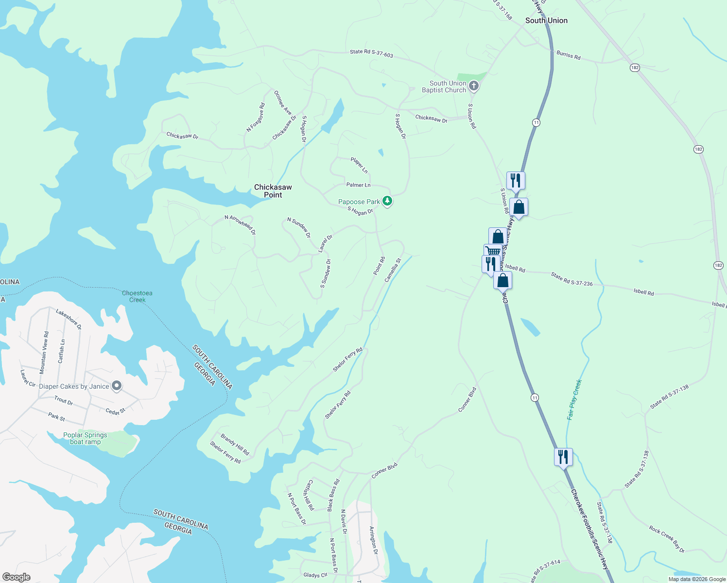 map of restaurants, bars, coffee shops, grocery stores, and more near 338 Point Road in Westminster