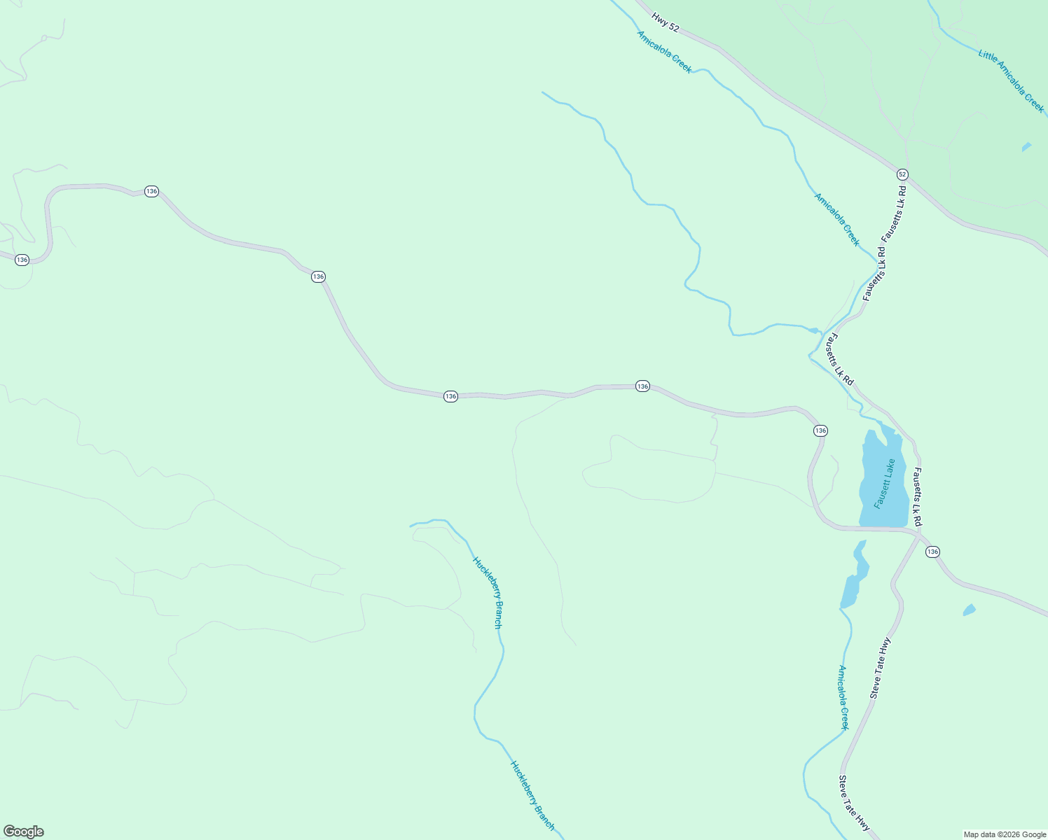 map of restaurants, bars, coffee shops, grocery stores, and more near 14075 Georgia 136 in Dawsonville