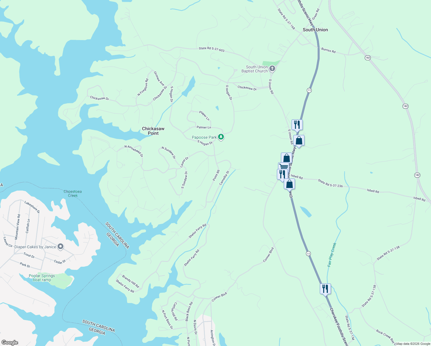 map of restaurants, bars, coffee shops, grocery stores, and more near 1026-1338 Point Road in Westminster