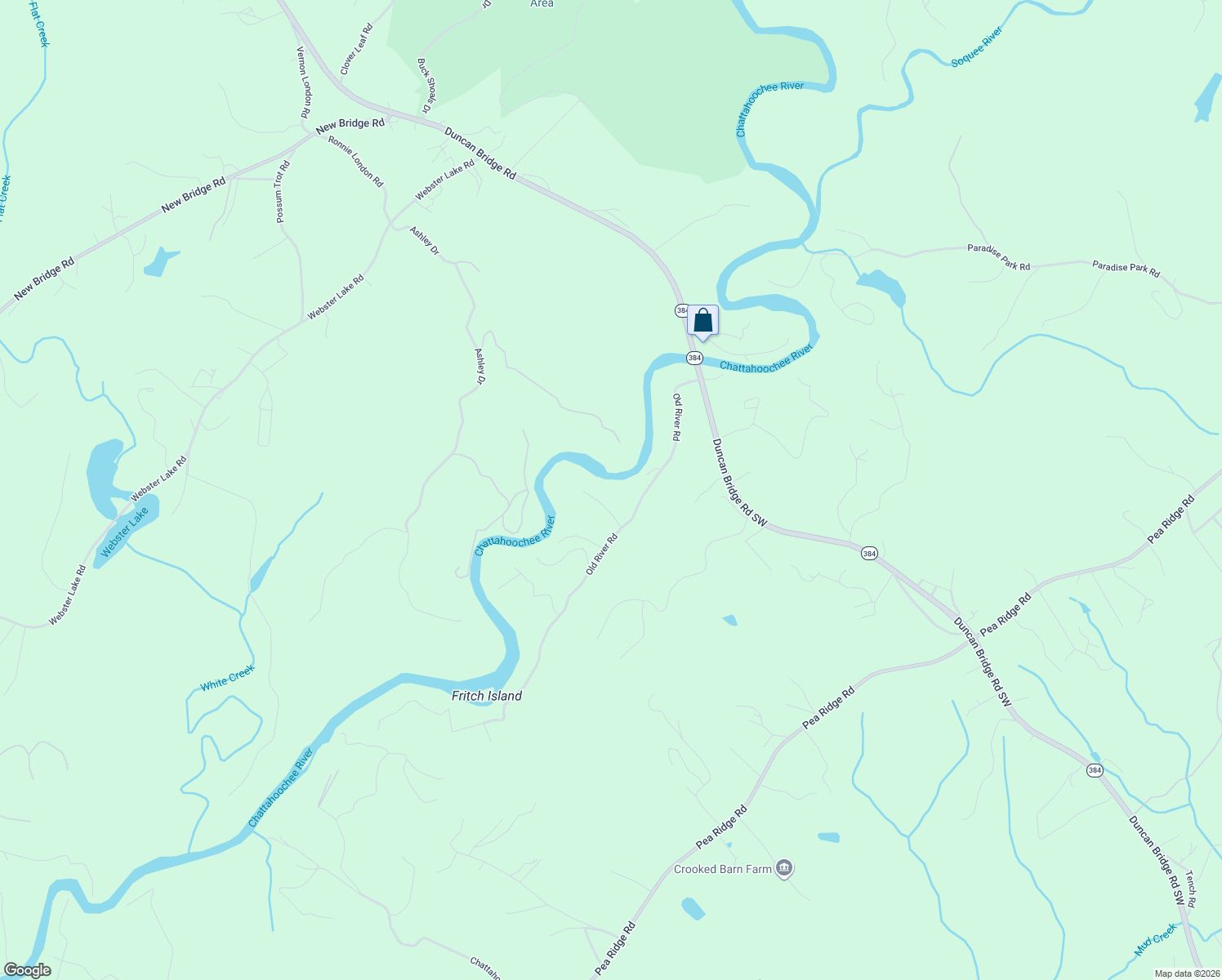 map of restaurants, bars, coffee shops, grocery stores, and more near 175 Old Timber Trail in Cornelia