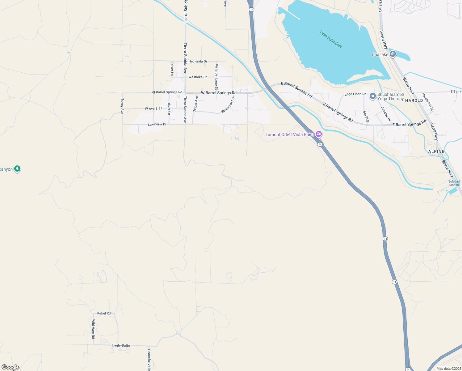 map of restaurants, bars, coffee shops, grocery stores, and more near in Los Angeles County