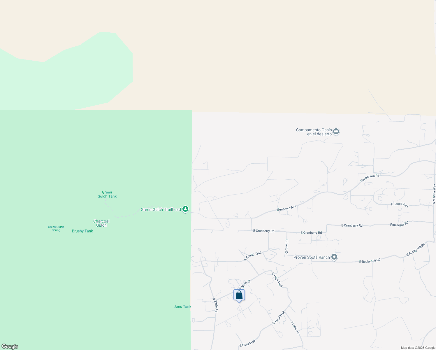 map of restaurants, bars, coffee shops, grocery stores, and more near 151-155 Wolf Road in Dewey-Humboldt