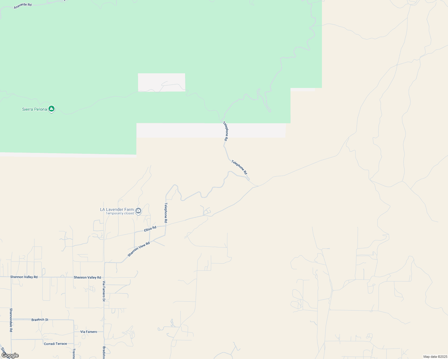 map of restaurants, bars, coffee shops, grocery stores, and more near Telephone Road in Los Angeles County