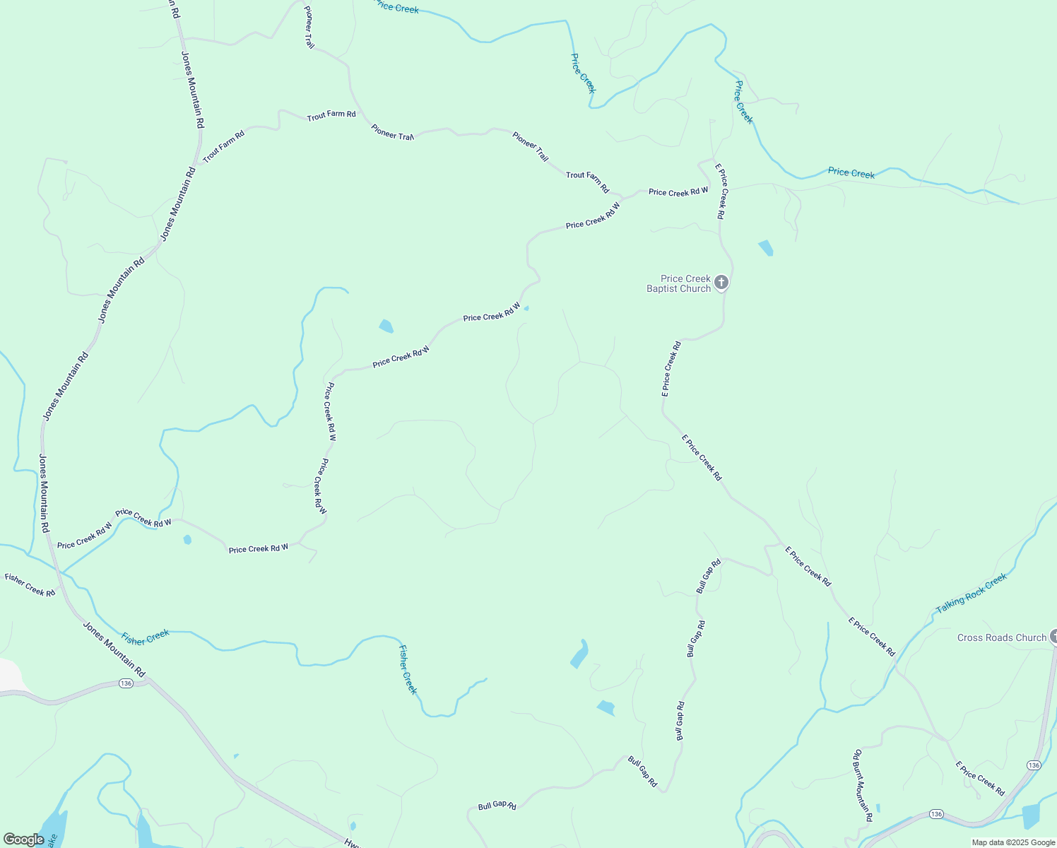 map of restaurants, bars, coffee shops, grocery stores, and more near 45 Ayers Rock Road in Jasper