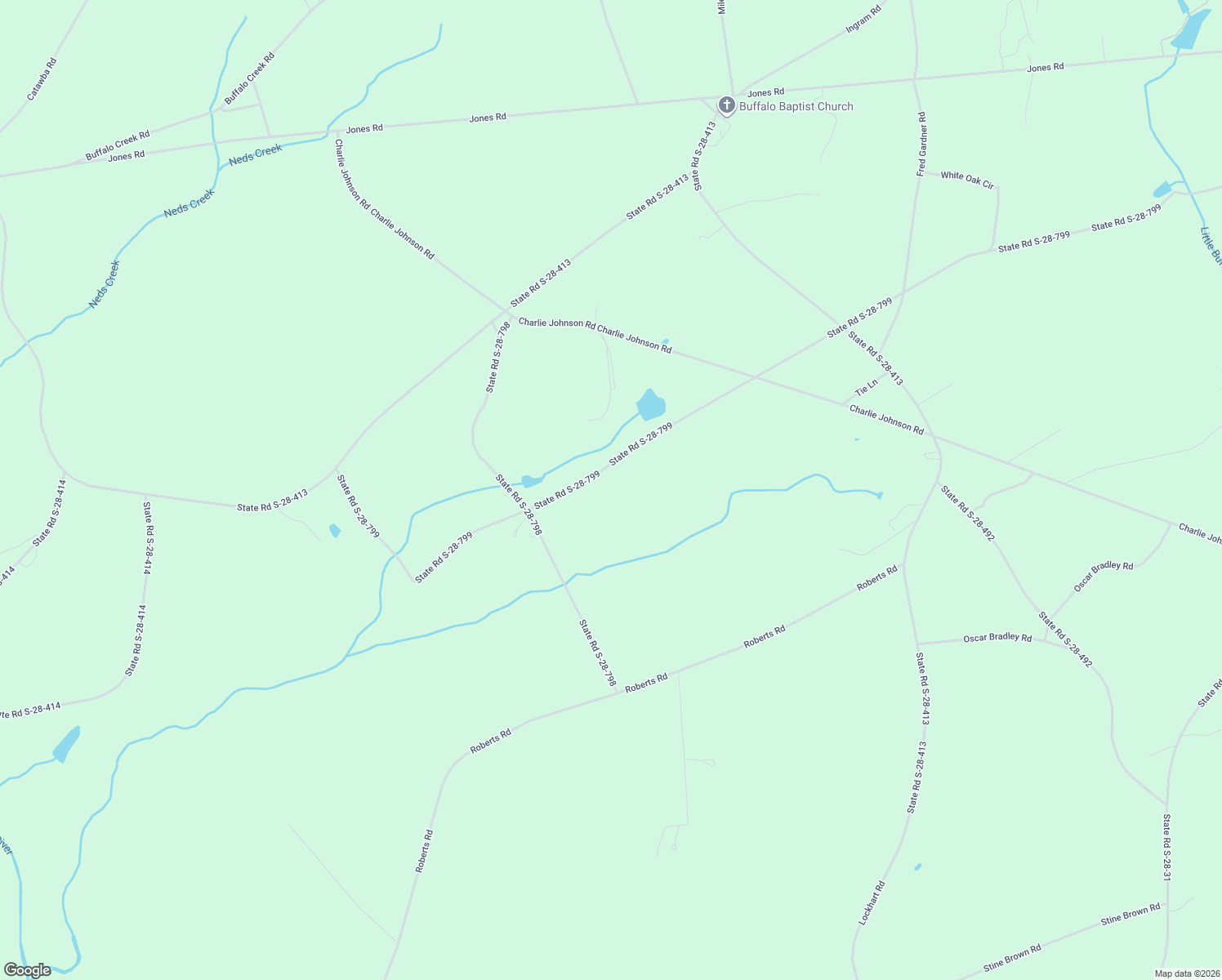 map of restaurants, bars, coffee shops, grocery stores, and more near 1119 State Road S-28-799 in Kershaw