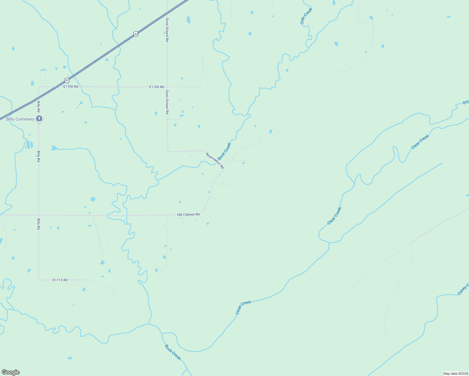 map of restaurants, bars, coffee shops, grocery stores, and more near 27546 East Reservation Road in Daisy