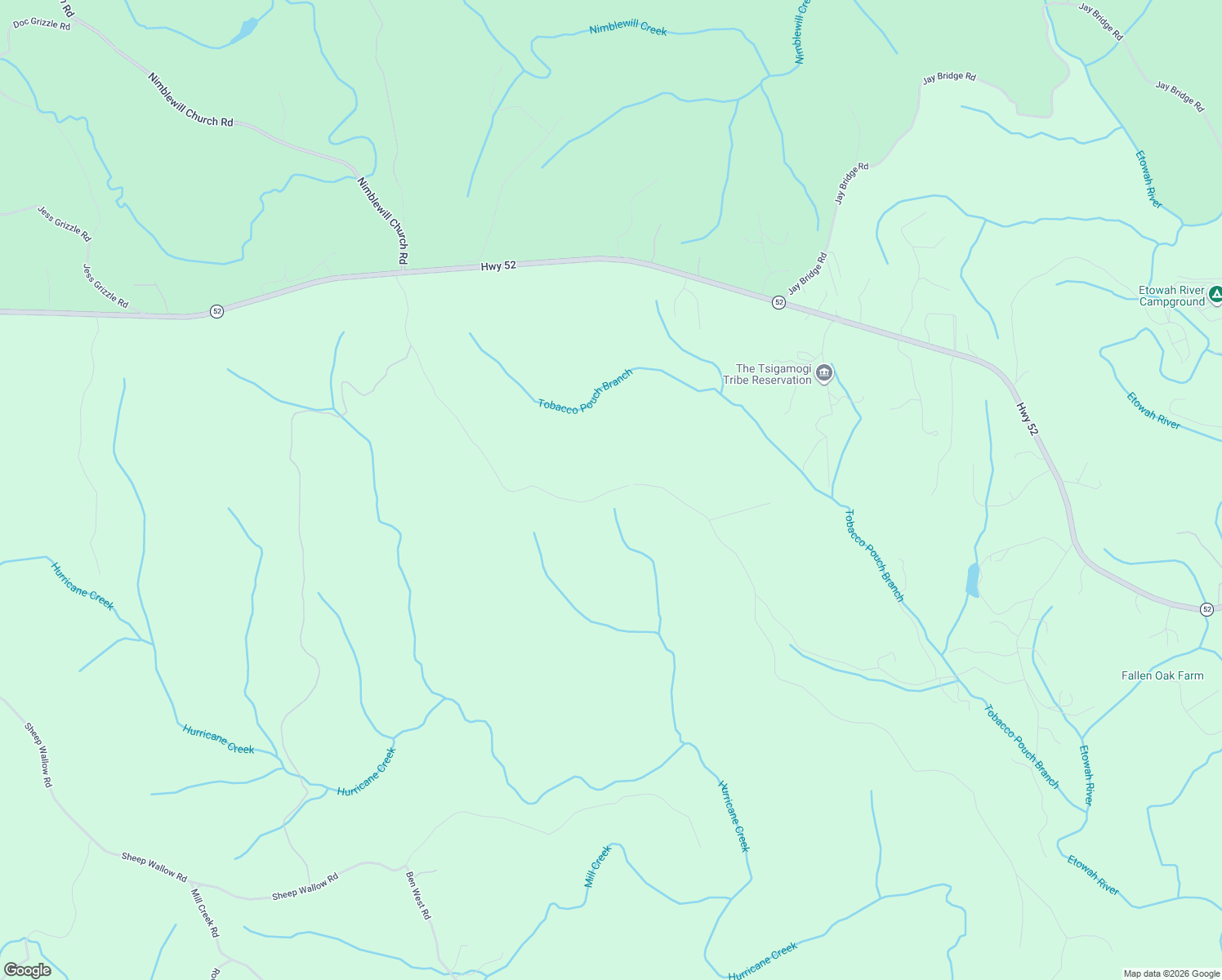 map of restaurants, bars, coffee shops, grocery stores, and more near 1405 Larmon Forks Road in Dahlonega