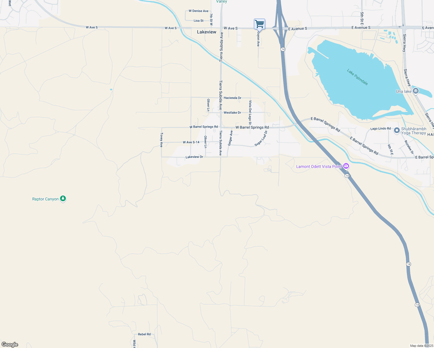 map of restaurants, bars, coffee shops, grocery stores, and more near in Los Angeles County