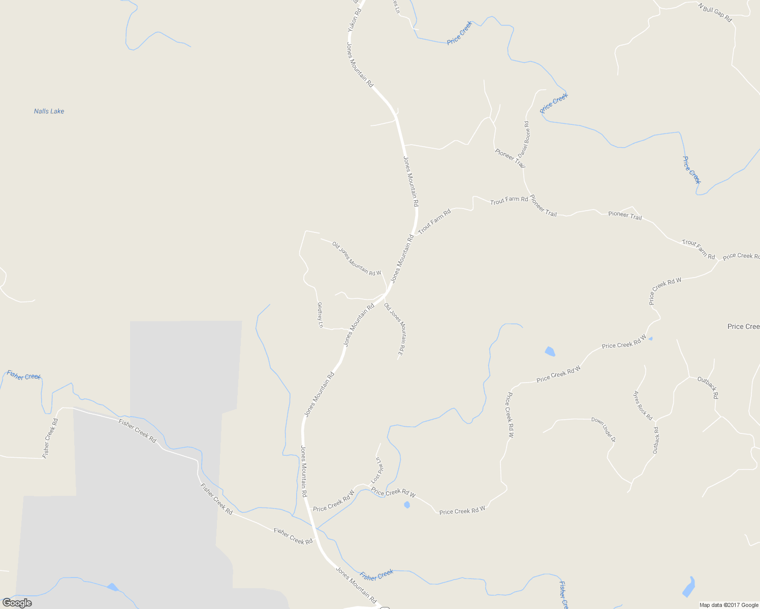 map of restaurants, bars, coffee shops, grocery stores, and more near 1730 Jones Mountain Road in Talking Rock