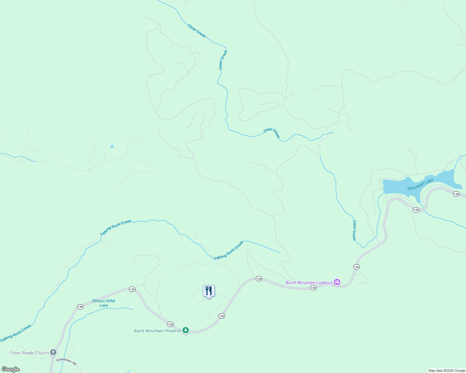map of restaurants, bars, coffee shops, grocery stores, and more near Andes Ridge in Jasper