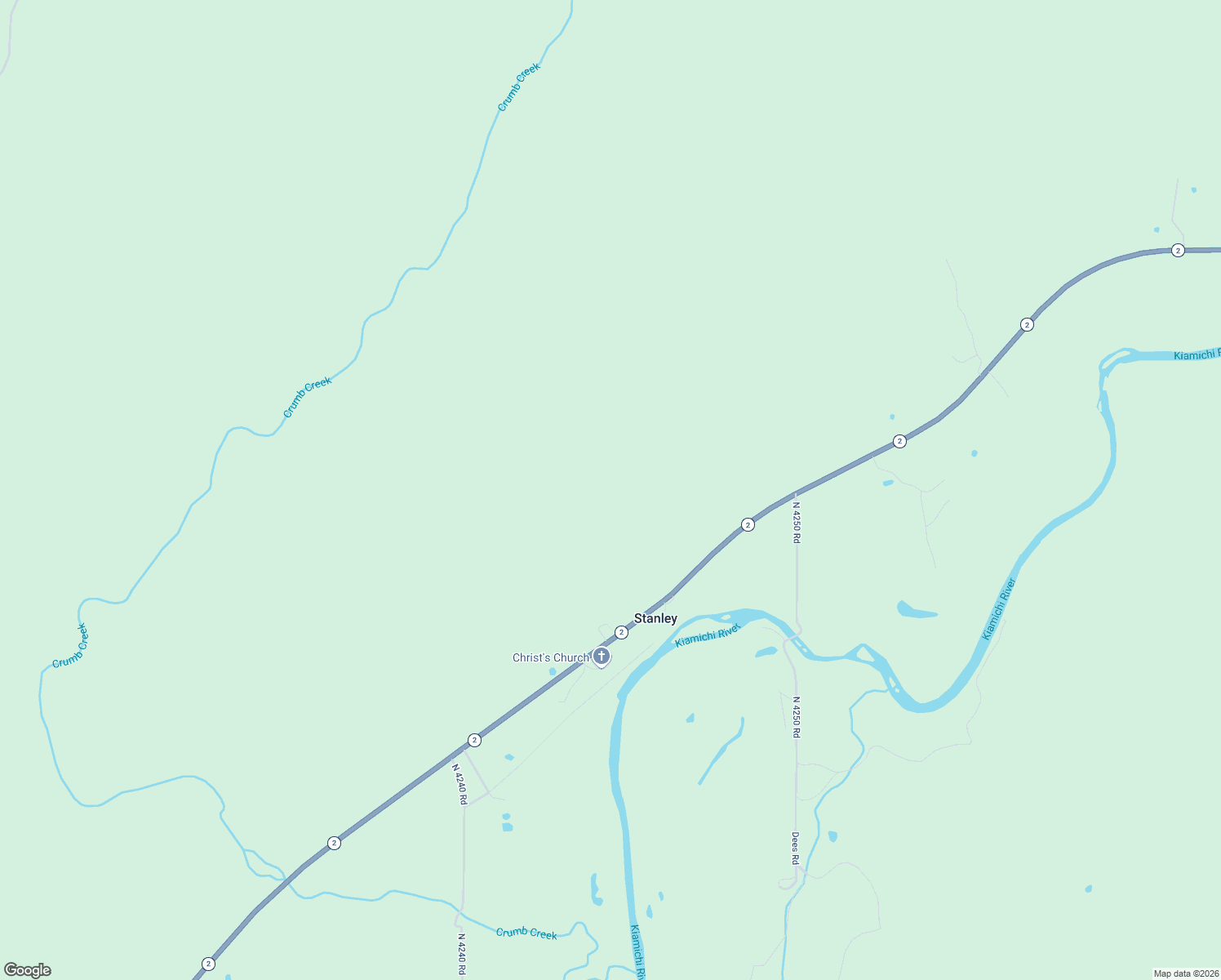 map of restaurants, bars, coffee shops, grocery stores, and more near in Stanley