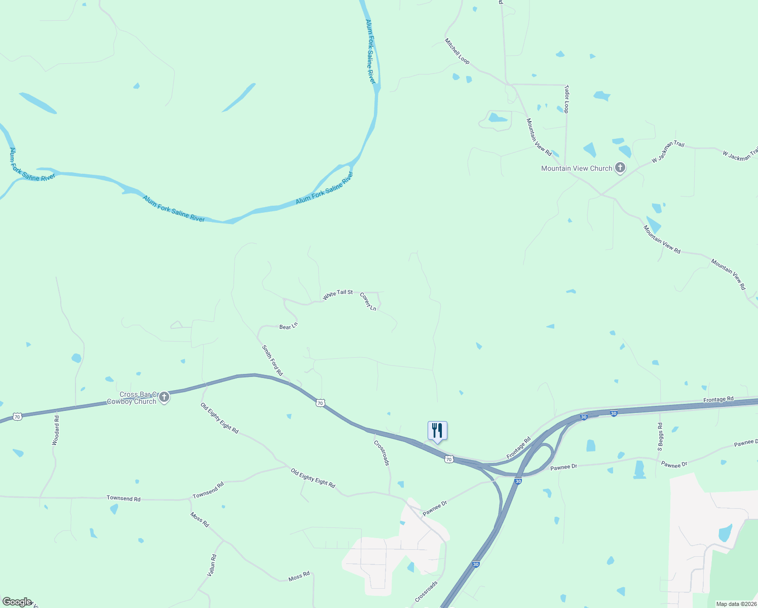map of restaurants, bars, coffee shops, grocery stores, and more near 3375 White Tail Street in Benton