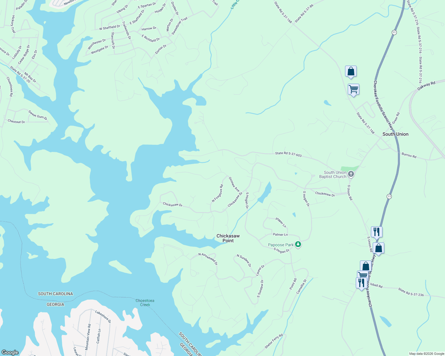 map of restaurants, bars, coffee shops, grocery stores, and more near 103 North Foxglove Road in Westminster