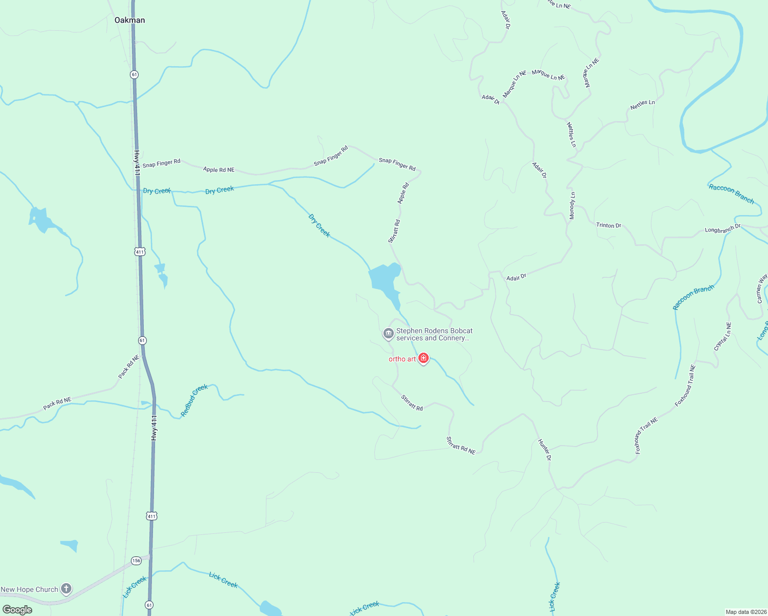 map of restaurants, bars, coffee shops, grocery stores, and more near 69 Geyser Court in Ranger