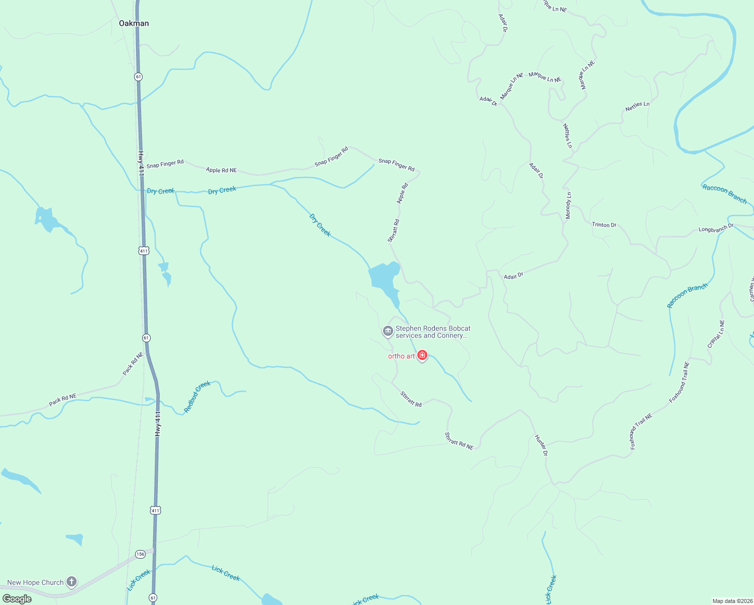 map of restaurants, bars, coffee shops, grocery stores, and more near 69 Geyser Court in Ranger