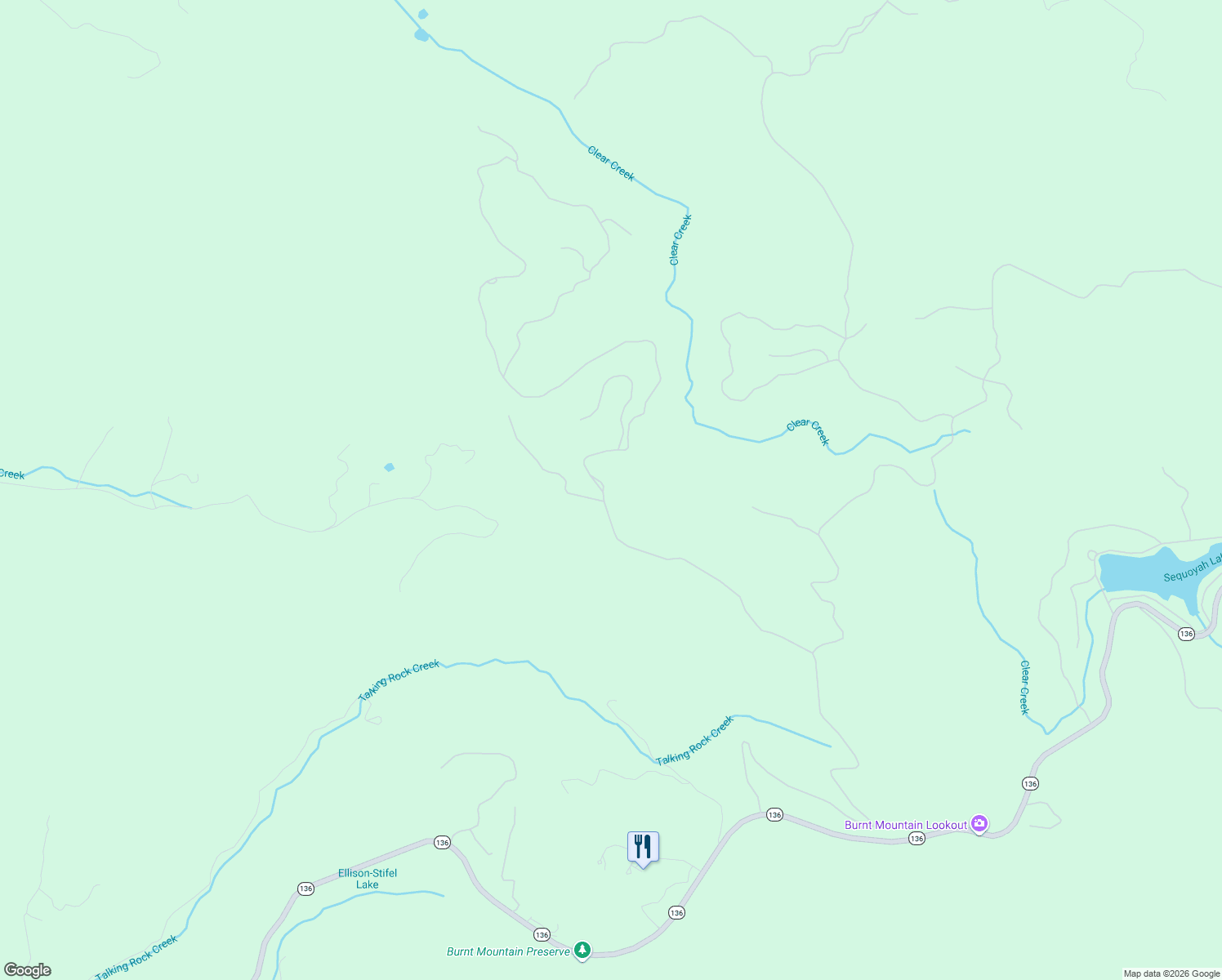 map of restaurants, bars, coffee shops, grocery stores, and more near 880 Andes Ridge in Jasper