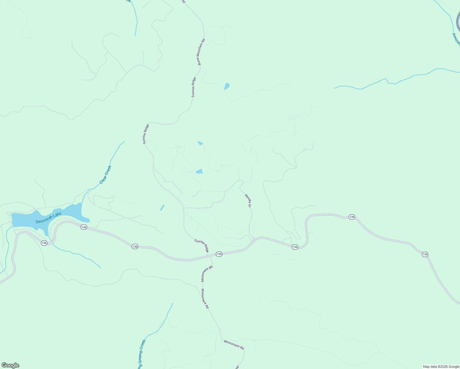 map of restaurants, bars, coffee shops, grocery stores, and more near 602 Renate Drive in Jasper