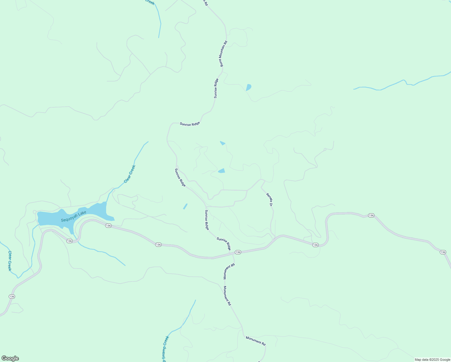 map of restaurants, bars, coffee shops, grocery stores, and more near 0 Honeysuckle Highway in Jasper