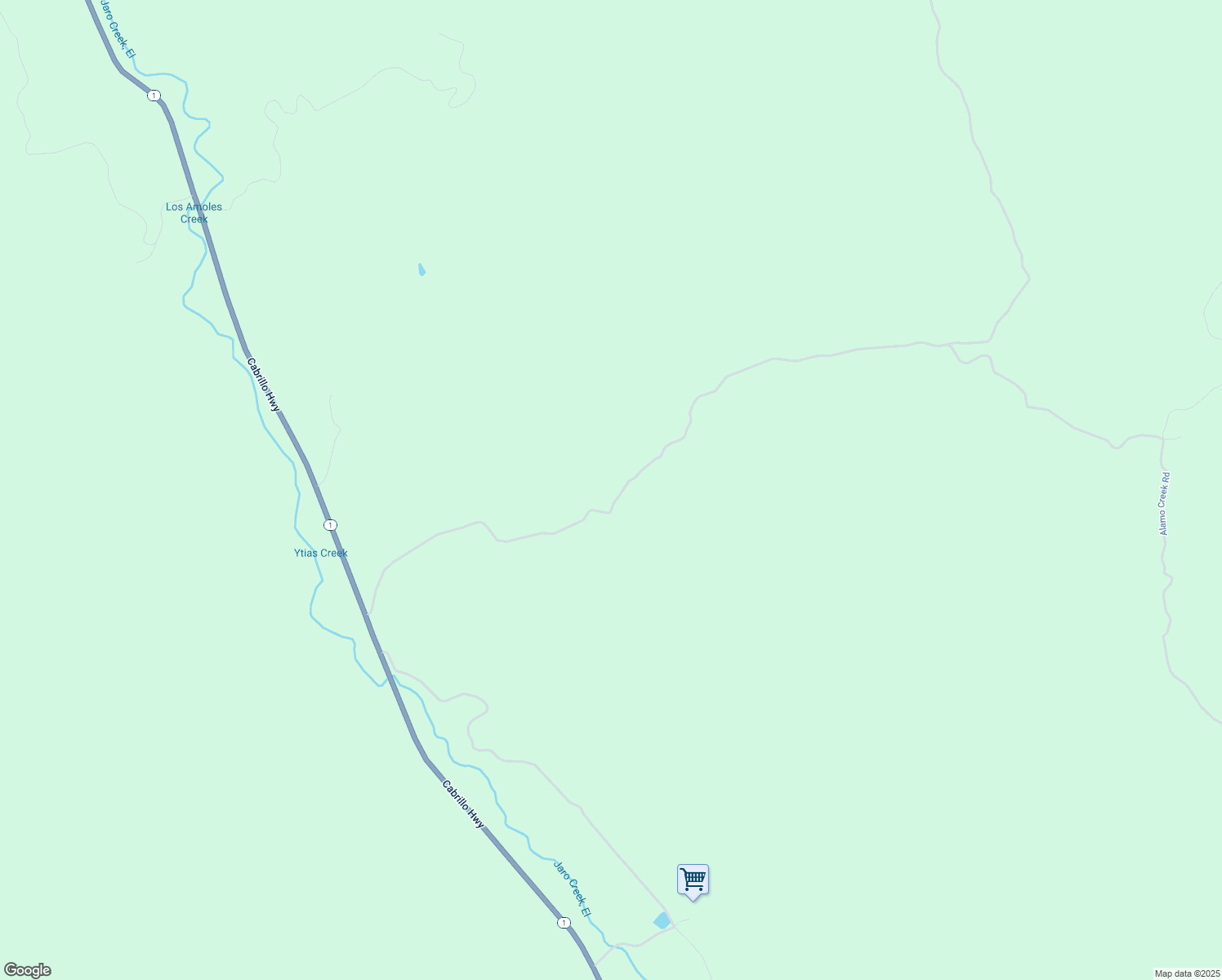 map of restaurants, bars, coffee shops, grocery stores, and more near 7200 California 1 in Lompoc