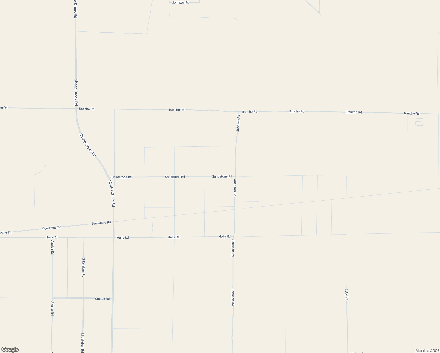 map of restaurants, bars, coffee shops, grocery stores, and more near Sandstone Road in Phelan